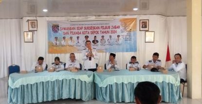 Camat dan Lurah se-Kecematan Sawangan, Siap Sukseskan Pilkada 2024