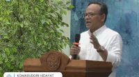 Prof. Dr. Komaruddin Hidayat sebagai Ketua Dewan Pers 2025 - 2028. foto tangkapan layar youtube DewanPersOfficial