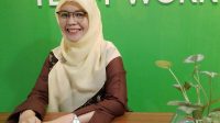 Kepala Cabang BPJS Ketenagakerjaan (TK) Kota Depok Novarina Azli