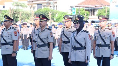 Polres Jepara Gelar Upacara Sertijab Sejumlah Pejabat Utama, Ini Pesan Penting Kapolres