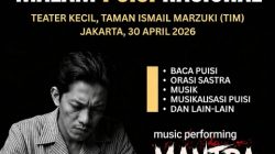 Gandeng Musisi Depok, Mustafa Ismail Siapkan Puncak Hari Puisi Nasional di Jakarta