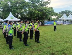 Kawal May Day 2026, Polres Jepara Gelar Apel Gabungan, Siagakan Personel di Lapangan Bandengan