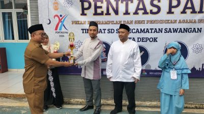 Delapan Cabang Lomba Warnai Pentas PAI SD Kecamatan Sawangan Tahun 2026