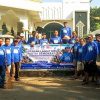 Sambut HUT ke 25 Partai Demokrat, M. Latifun Gerakan Langit Biru dengan Kerja Bakti Bersihkan Tempat Ibadah